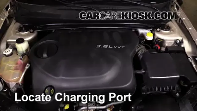 2013 Chrysler 200 Limited 3.6L V6 FlexFuel Sedan Air Conditioner Recharge Freon